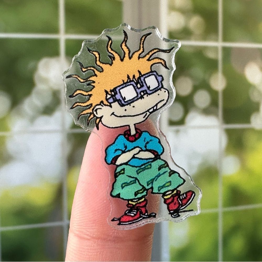 Chuckie Rugrats Acrylic Pin/ Brooch